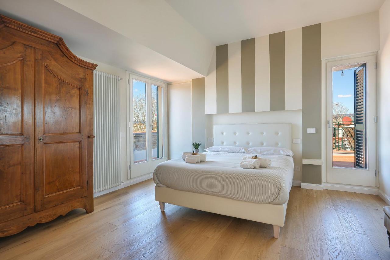 Penthouse With Big Terrace In Oltrarno Lägenhet Florens Exteriör bild