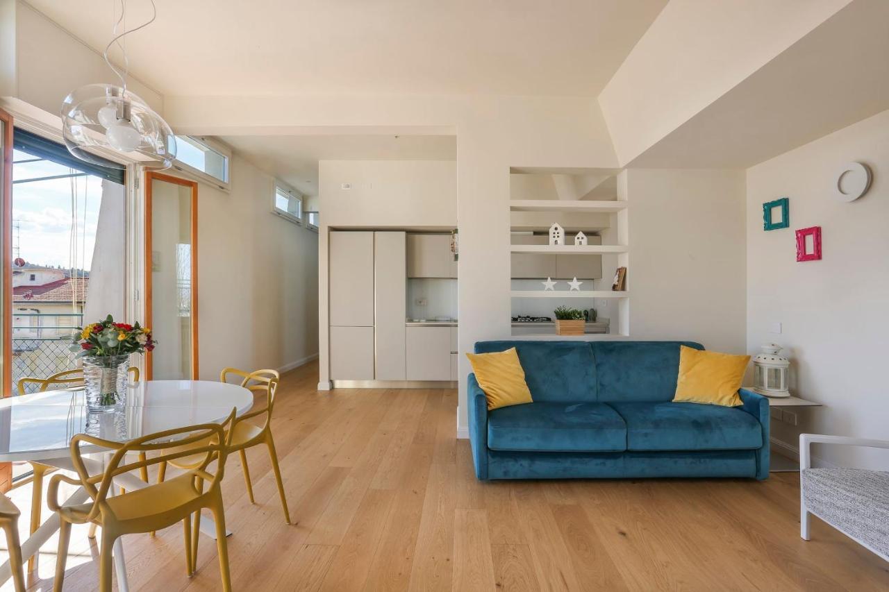 Penthouse With Big Terrace In Oltrarno Lägenhet Florens Exteriör bild